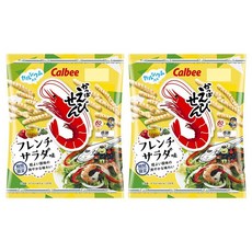 Calbee 卡樂比 咖吐海鮮 涼拌沙拉口味, 2個, 69g