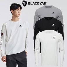 [블랙야크]24년FW 간절기 긴팔 스트레치 우븐 D공용 아놀드 방풍 라운드티 1BYTSF4904