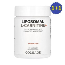 코드에이지 리포좀 카르니틴 L카르니틴 아미노산 L Carnitine 90캡슐 2개