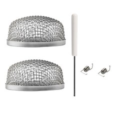 스테인리스강 날아다니는 곤충 벌레 커버 2 8인치 메쉬 스크린 RV 용광로 구 2개 팩 설치 도구