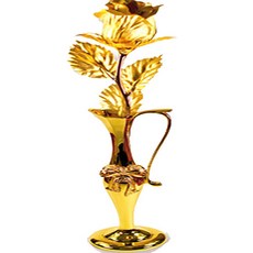 지나로즈 24k 황금장미 황금카네이션 미니금장미 어버이날 스승의날 꽃 선물, 1개