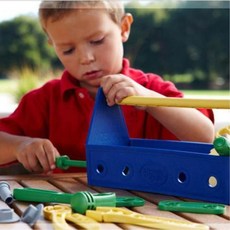 3세 영유아 드라이버 망치 툴박스 블루 아기공구놀이 망치놀이 공구장난감 망치장난감, 1개