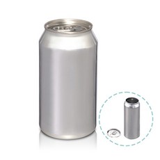 음료수캔(뚜껑포함)5개입.알루미늄.500ml