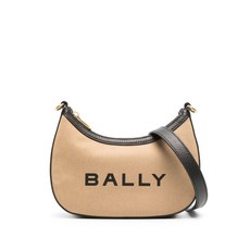 발리 일립스 로고 프린트 크로스 백