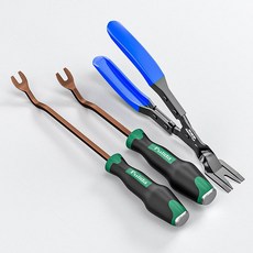 카클립 펜치 탈거용 플라이어 자동차 내장재 제거 차량용, 8인치 10인치 드라이버, 1개
