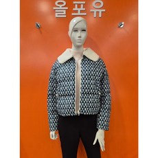 <뉴코아창원점>올포유80%세일 트렌디한 디자인 여성 플리스카라 프린팅 숏다운점퍼 AWDJNA177FW804 *오버 핏*
