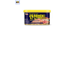롯데햄 런천미트, 200g, 4개