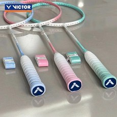 VICTOR 勝利 外握把布 GR2-10 漸層握把布 羽球拍握把皮 吸汗防滑, AJ薰衣草紫, 1個