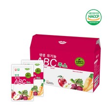 유기농 ABC주스 유기농 레드비트 당근 사과 추출 선물세트 쥬스, 21개, 110ml
