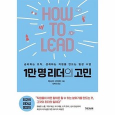 기타 1만 명 리더의 고민 - 승리하는 조직 성취하는 직원을 만드는 팀장 수업, 상품명