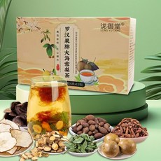 하이완 나한과 반대해 배 차 민들레뿌리 박하 감초 귤피 혼합 침출차, 3개, 1개입, 1mg