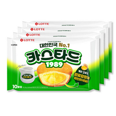 롯데 카스타드, 230g, 4개