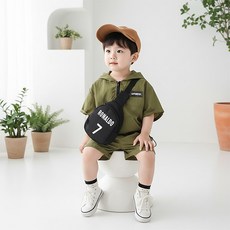 몽실이 후드셋업가방세트 상하복