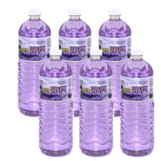 자동차 에탄올 워셔액 1.8L 6개 1박스 .사계절용