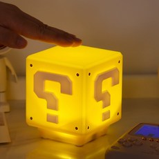 슈퍼마리오 무드등 캐릭터조명 게임사운드 물음표 집들이선물 아이방조명 인테리어소품