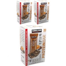 KIRKLAND 科克蘭 巧克力花生醬蛋白棒, 60g, 60條