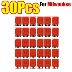 호환1-30Pcs Makita Bosch 18V Dewalt Milwaukee 드릴 배터리 브래킷 고정용 벽걸이형 전동 공구 홀더 기계