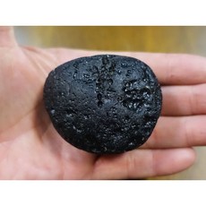 §能量礦石§ RIZALITE Tektite 菲律賓隕石 黑隕石 玻璃隕石 雷公墨 衝擊玻璃, 163g, 1