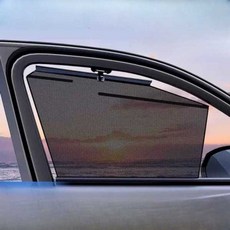 선쉐이드 블라인드 롤업 햇빛가리개 선바이저 뒷좌석 앞좌석, H. 자동 리프팅 및 불투명 한 전면 창 2 조각