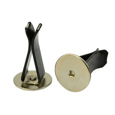 차량용 꽂이 송풍구 클립 RD-10242 DIY 에어컨 자동차 액세서리, 상세페이지 참조, 원형 블랙 3.2cm