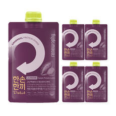한손한끼 프로틴 단백질 쉐이크 고구마라떼맛, 40g, 5개