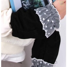 헬로라일락 레이스 반토시 블랙 여아레이스토시