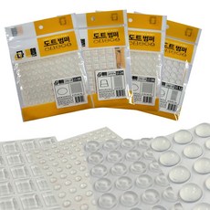 툴템 도트범퍼 22종 고무발 범폰 유리받침 논슬립패드, 23도트범퍼25매, 1개, 23도트범퍼 25매