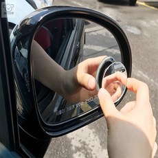 리치점빵 부착식 각도조절 보조사이드미러 2P 흡착식보조사이드미러 사이드보조미러