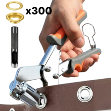 하이로나 아일렛 하도메 키트 세트 기계, 1개