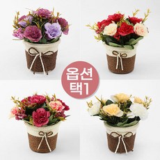 프리티플 카네이션 조화화분(4color)