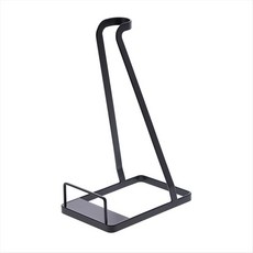 진공 청소기 보관 랙 펀치 프리 진공 청소기 보관 랙 소모품 홀더 MOP 랙, 검은색