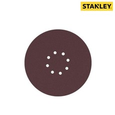 [스탠리] STA0120WS / SW75전용 9인치 원형 샌딩페이퍼 120방 5EA, 1개