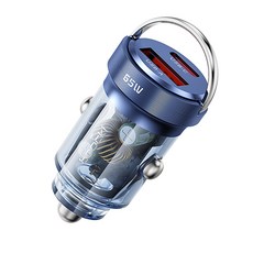 Toocki 차량용 33w PD PPS 초고속충전기 차량용 충전기 c타입 시거잭, 불루, TQ-CC11E