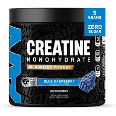 All Black Everything Creatine Monhydrate | 60 Servings | Unflavored | 미분화 Amino Acid Powder | Cell, 1개