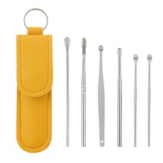 귀이개 후비개 6P 귀파개 귓밥파기 귀청소 귀지클리너 1(개) 260315, 1개