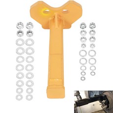 STMGW 8629 범용 휠 베어링 제거 도구 모든 차축 볼트 휠에 범용 적용 가능(옐로우), STMGW 8629 범용 휠 베어링 제거 도구 모든 차