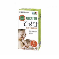 베지밀 건강맘 두유, 190ml, 32개