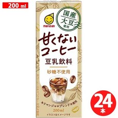 무가당 커피 두유, 24개, 200ml
