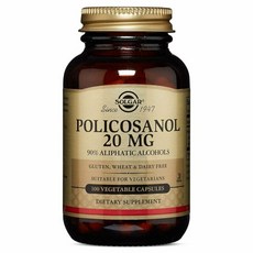 SOLGAR 甘蔗原素 20mg 素食膠囊, 1個, 100顆