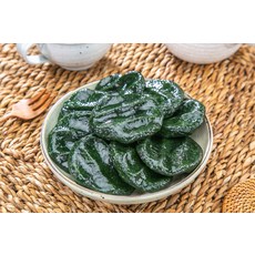 제철밥상 고흥해풍쑥 듬뿍 넣은 쑥개떡 1kg 20개 쫄깃 쫀득 향긋함 질겅질겅 개별포장