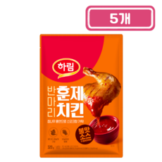 하림)반마리훈제치킨, 5개, 320g