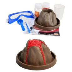 화산폭발 실험키트 초등 모형 용암 분출 놀이 교구