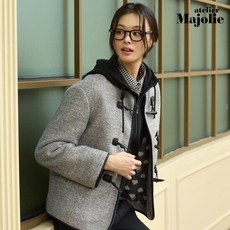 아뜰리에마졸리 울 100 하프 코트 1종