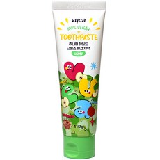 뷰카 주니어 마일드 고불소 비건 치약 사과향, 110g, 1개