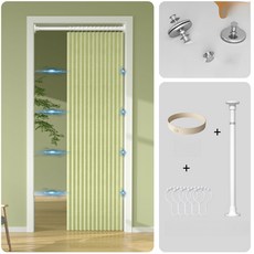 암막버티컬 셀프 창문 화이트세트 브라인드 커튼