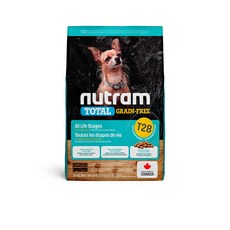 Nutram 紐頓 犬糧 5.4Kg S7 T27 狗乾糧, 1個, T28挑嘴小顆粒-鮭魚+鱒魚