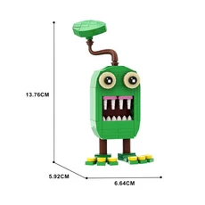 게임 시리즈 워터 몬스터코아 모델 블록 만화 소년 조립형 음악 로봇 장식용 MOC 브릭 장난감 휴일 선물, 07 99PCS