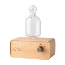 RelyMe 小慕原油芳香儀 擴香機 靜音玻璃香氛機 原木精油震盪擴香器, RelyMe小慕原油芳香儀 原木色