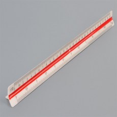 다사노바 삼각스케일자 15cm/30cm 제도용품, 15cm - 고배율