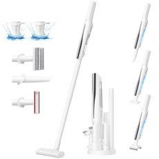 [45000pa 45 & [2026 0.5kg LCD 진공 청소기 무선 경량 초강력 흡인 · 분 연속 가동